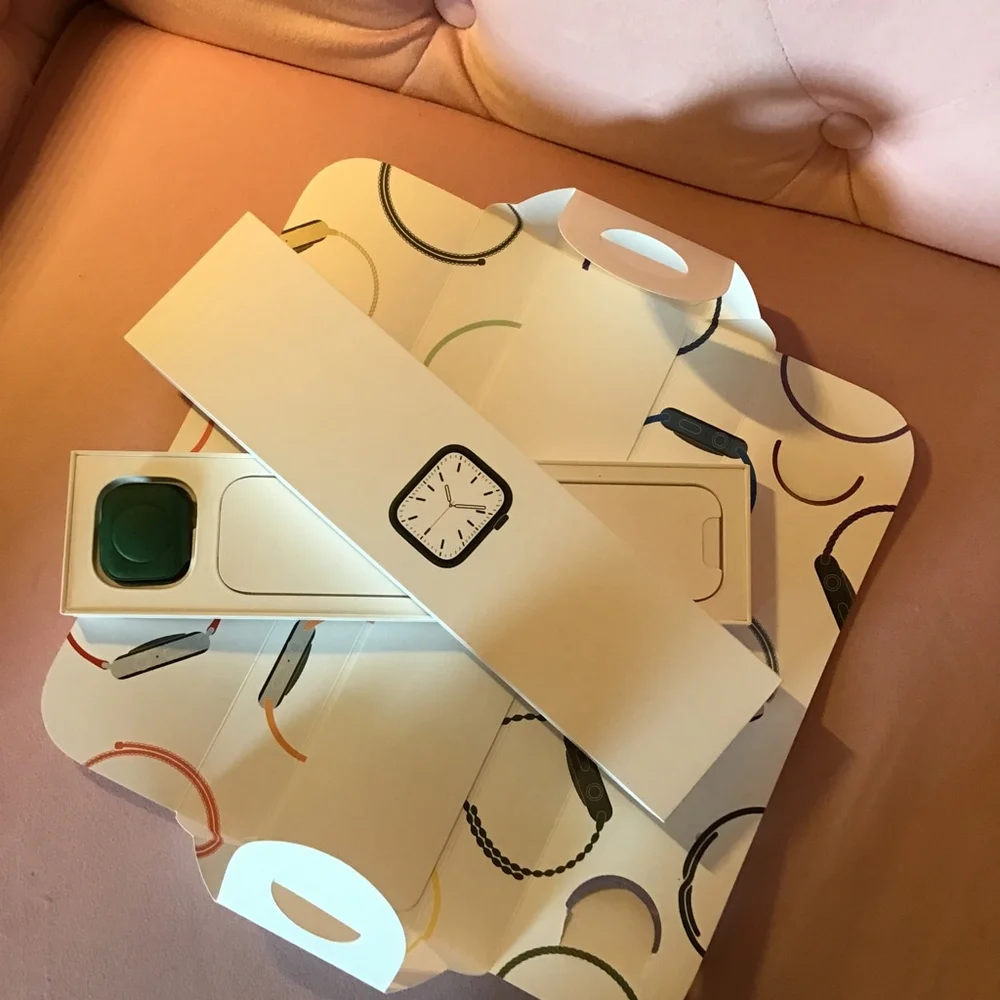 Apple Series 7 Smartwatch Green Case 41mm BOX ONLY